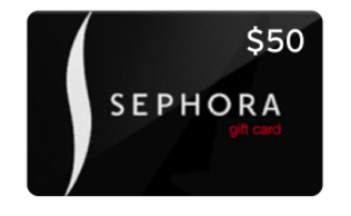 $50 Gift Card to Sephora